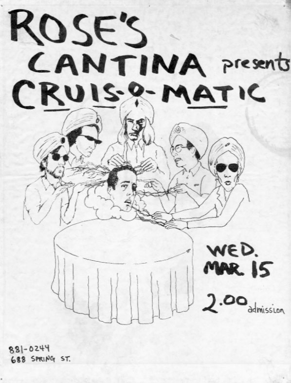 Cruis-O-Matic at Rose's Cantina -- designed by Tom Patterson
